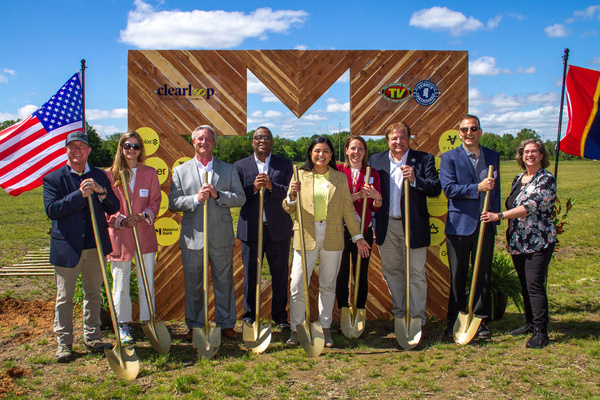 Ground breaking event for the first solar farm in Panola County, MS